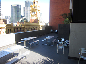 Outdoor terrace